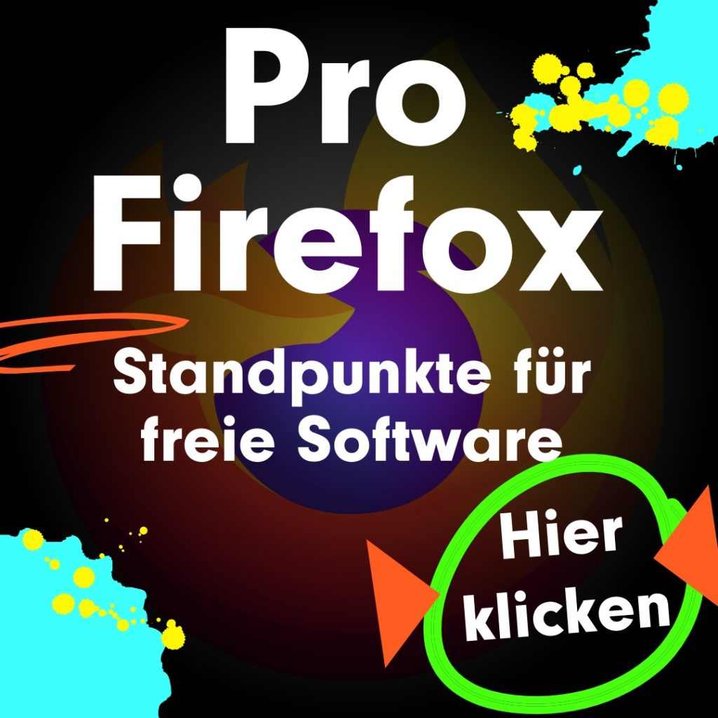 Standpunkt: Pro Firefox - MichlFranken
