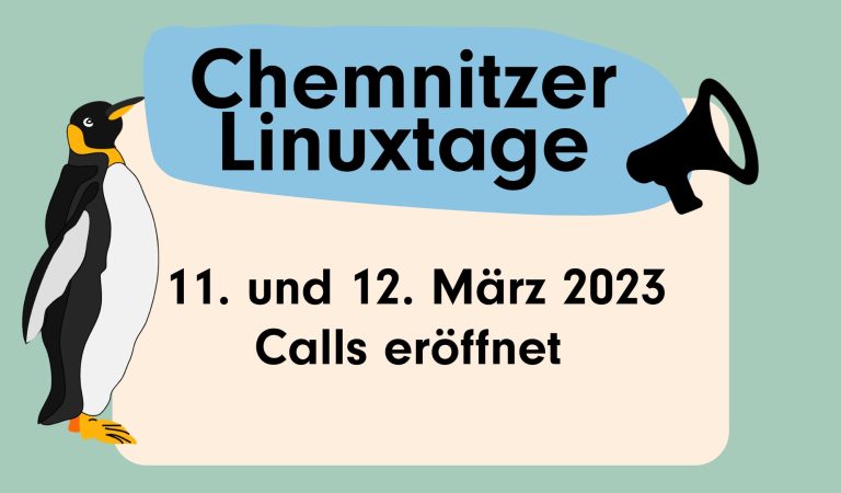 Chemnitzer Linux Tage 2023 angekündigt